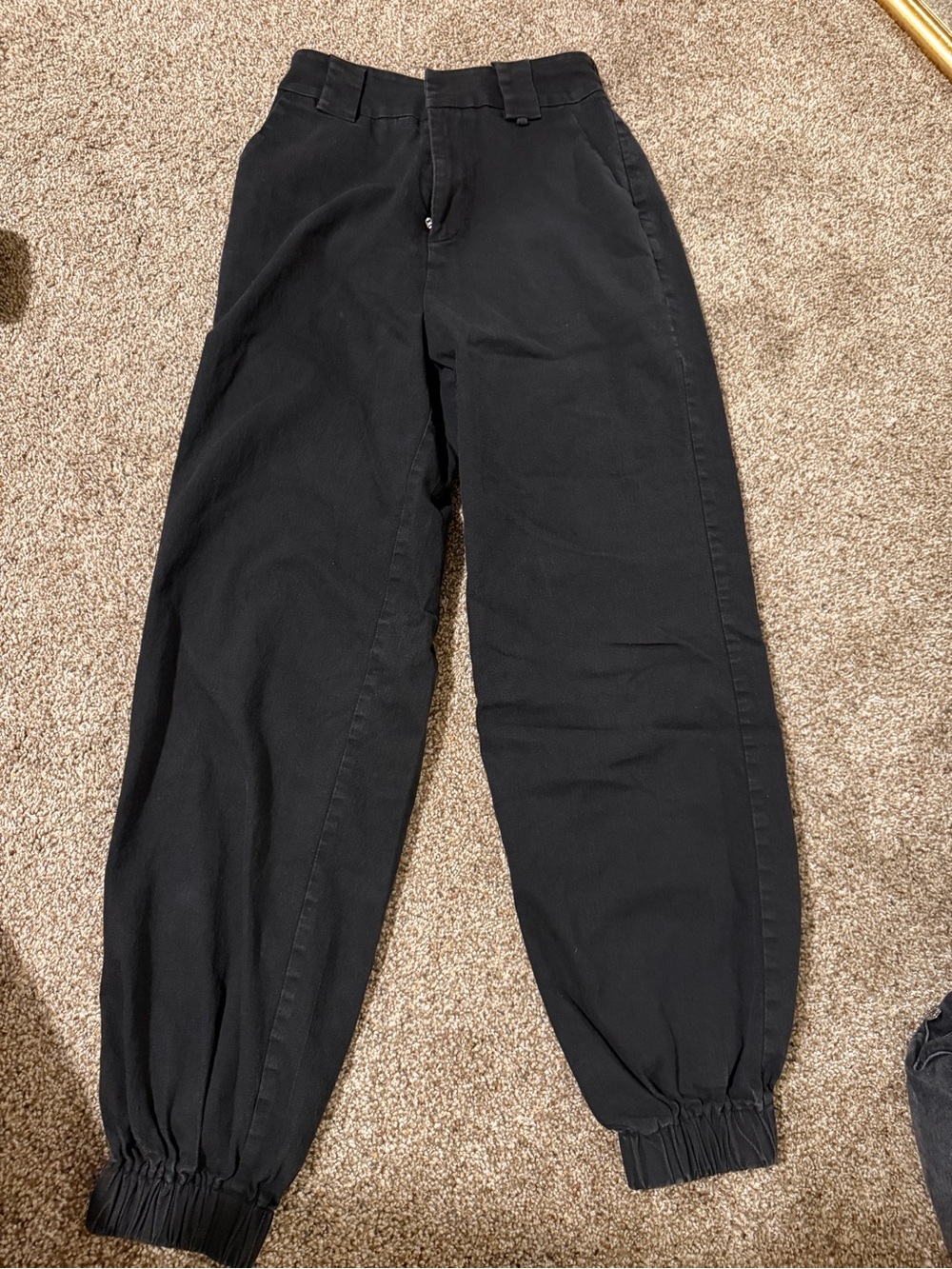 I am Gia Black High-Waist Pants